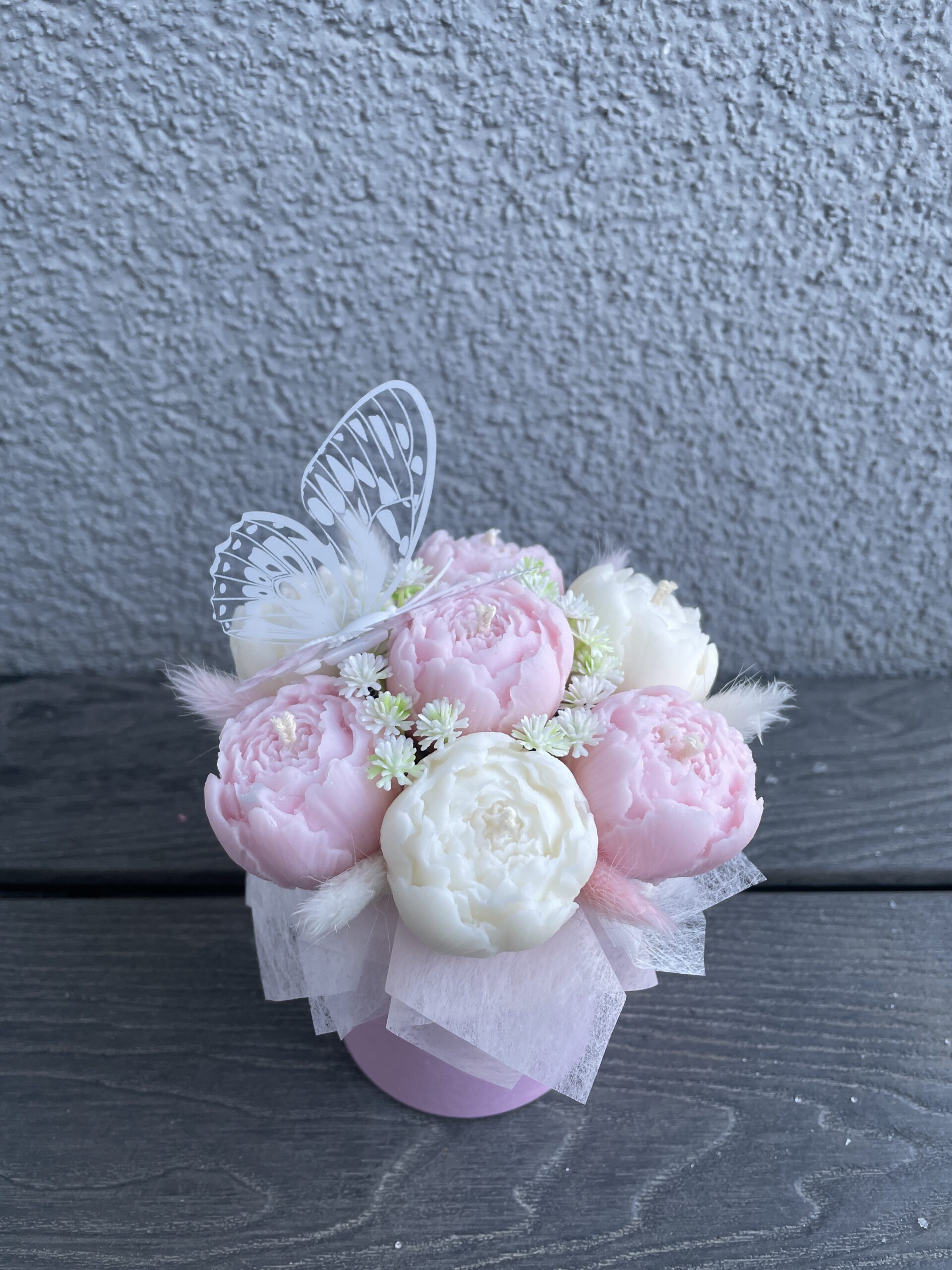 Mini Flower box z motylkiem - obrazek 5