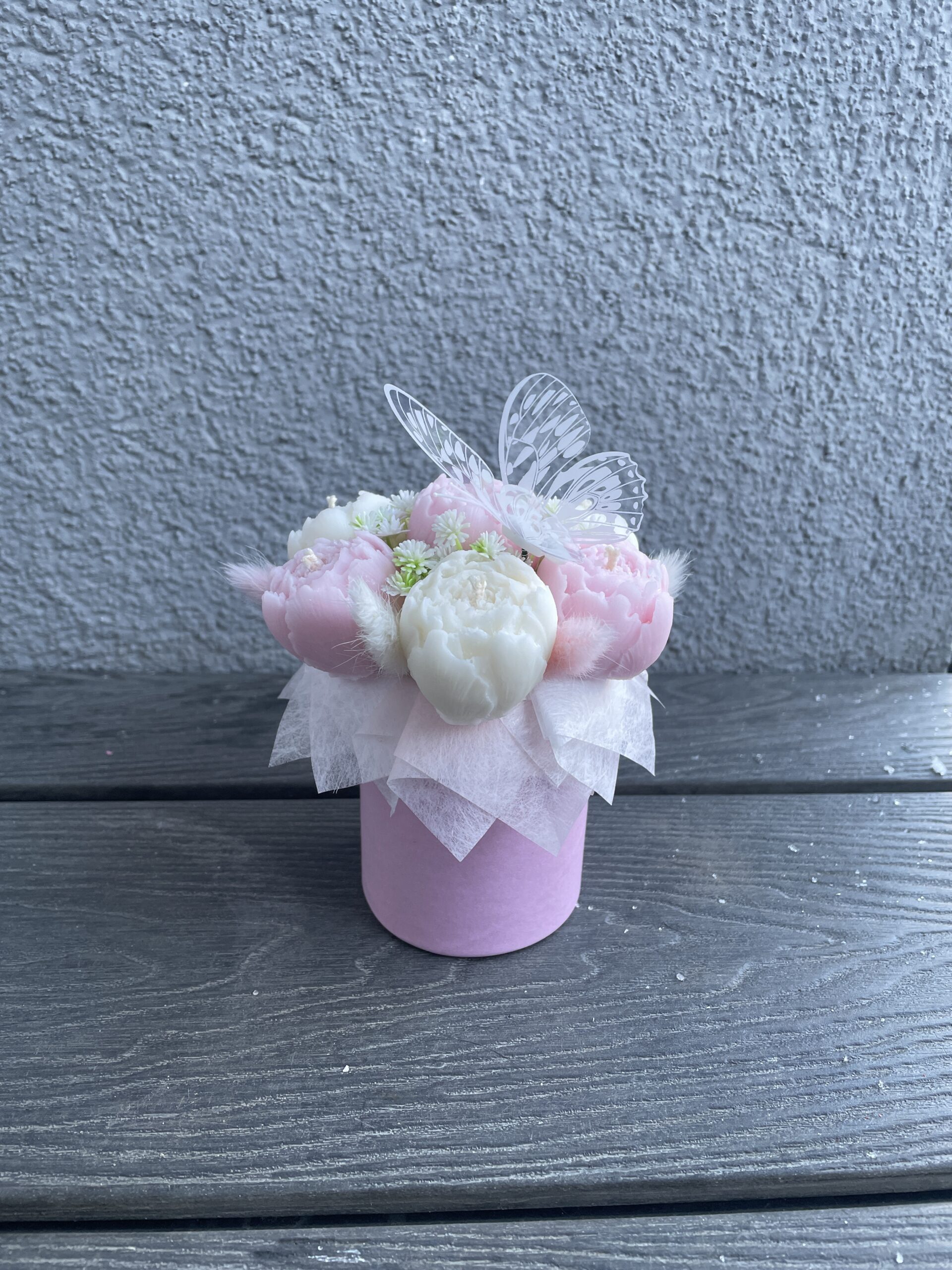Mini Flower box z motylkiem - obrazek 4